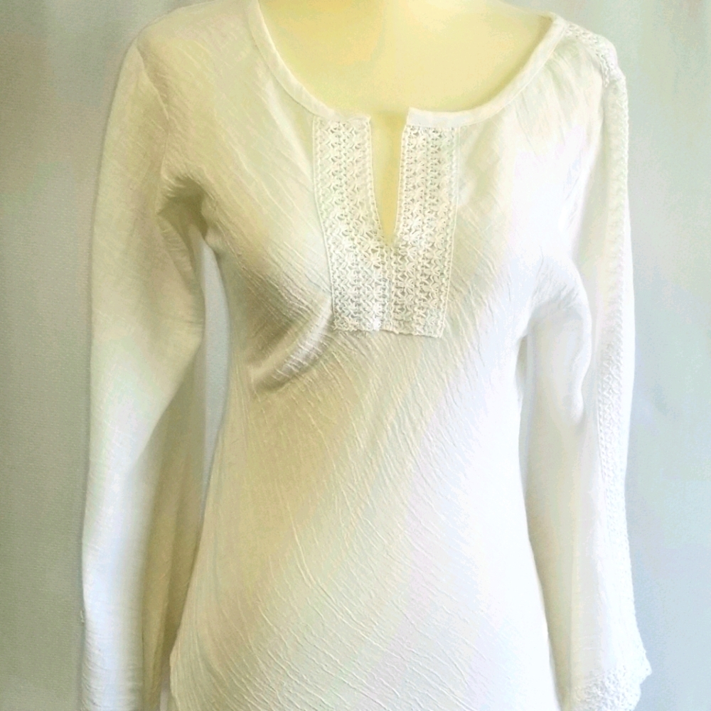 💐 "She's Cool" Sheer Tunic